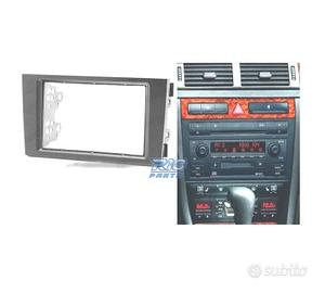CORNICE NERA RADIO 2-DIN PER AUDI A6 E ALLROAD