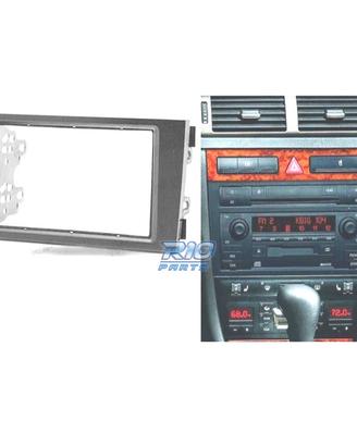 CORNICE NERA RADIO 2-DIN PER AUDI A6 E ALLROAD