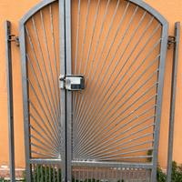 Cancello doppia anta manuale