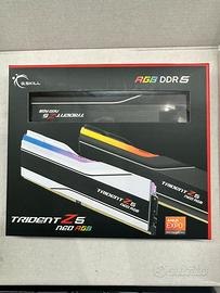 DDR5 RAM 32gb Trident Z5 neo RGB 8000