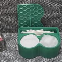 Porta dischetti/cotone/cotton fioc da arredo