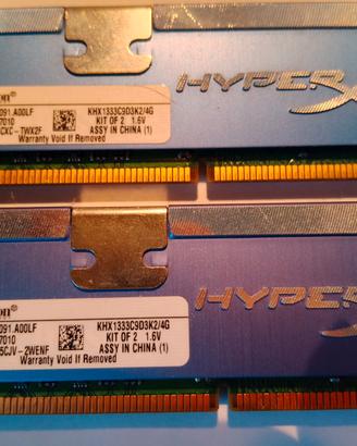 RAM kingston 4GB 1333MHZ DDR3
