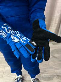 Guanti per karting OMP originali taglia XS