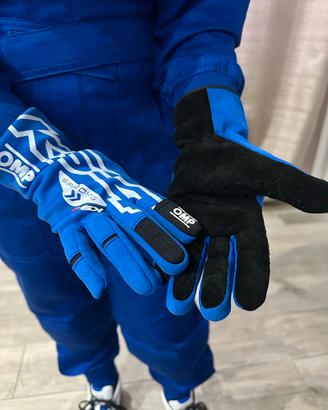 Guanti per karting OMP originali taglia XS