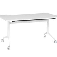 Tavolo/scrivania ribaltabile con ruote