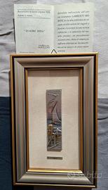 Quadro MIDA L. Moroni - Bassorilievo argento 999% 