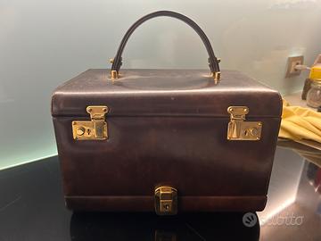 Beauty case anni vintage  ‘60 in pelle