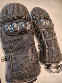 Guanti da sci Moffole con protezioni