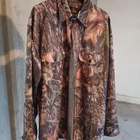 Camicia mimetica Shirt Camo Caccia Pescs Funghi
