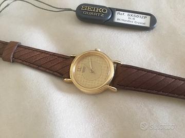 Orologio SEIKO al quarzo da donna anni 80 nuovo