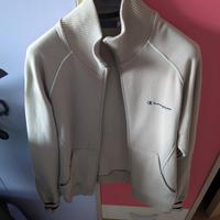 giacchetta full zip Champion beige taglia S 46 ita