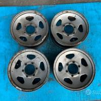 Cerchi in ferro Mitsubishi Pajero 1993 15 pollici