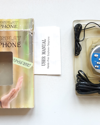 Mini telefono con display lcd + microfono