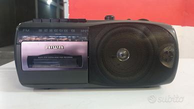 Radio compatta con lettore cassetta anni '90 AIWA