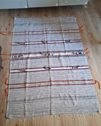 Tappeto Kilim Hanbel artigianale 195x130 cm 