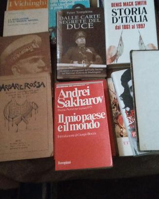 Lotto libri di storia