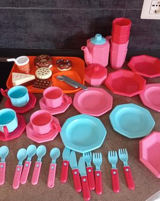 Set per cucina delle bambole 
