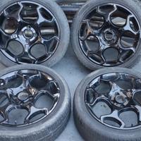 CERCHI R17 LEGA BLACK GRANDE PUNTO