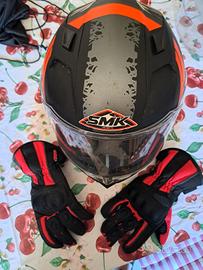 casco + guanti