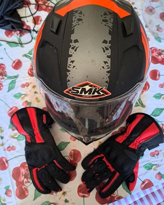 casco + guanti