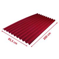 COPERTURA PER TETTOIA IN LASTRE BITUMINOSE NUOVE