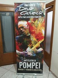 David Gilmour at Pompei Roll-up