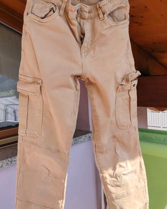 pantaloni cargo bambino bambina tg 158