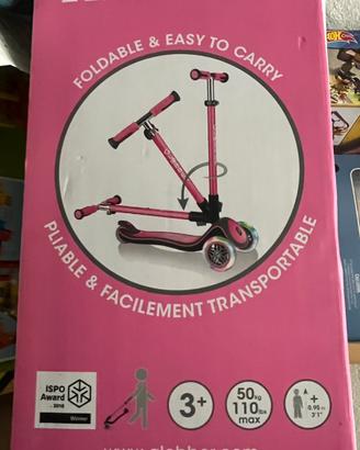 Coppia di Monopattini bambino blu e rosa