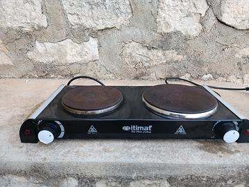 Piastra elettrica doppia Itimat - Funzionante!