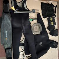 Attrezzatura completa da Sub