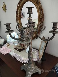 Candelabri in Bronzo