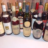 Bottiglie di vino da collezione