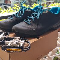 Scarpe Shimano + attacchi + Garmin