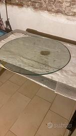 Vetro tavolo rotondo