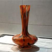 Vaso vetro opalino pop art vintage 