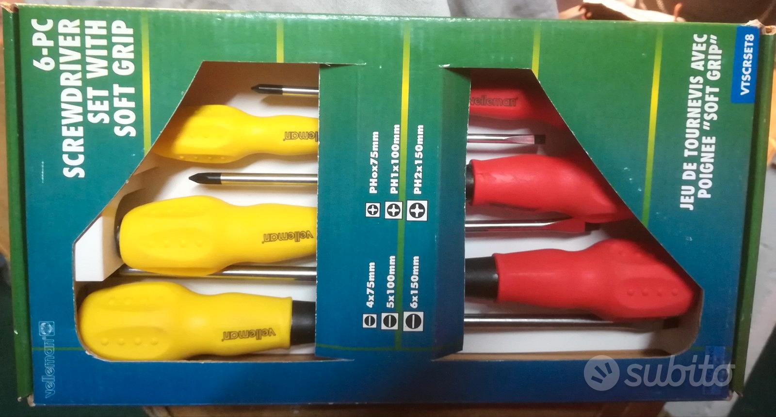 Cacciavite Testatore Di Tensione 2 In 1 - Con Magnete E Luce | Per Elettricisti E Fai Da Te - Foto 8