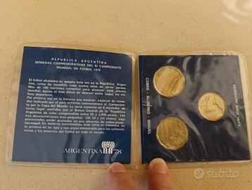 Monete commemorative mondiali calcio 1978