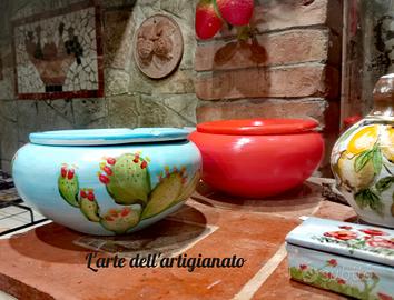prodotti in cotto dipinti a mano