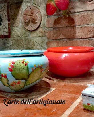 prodotti in cotto dipinti a mano