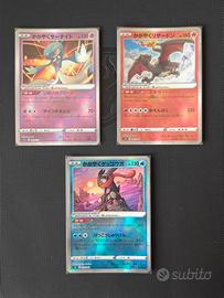 Charizard, Gardevoir e Greninja Lucenti Pokémon 