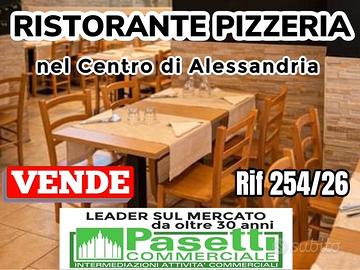 RISTORANTE PIZZERIA in centro ad Alessandria