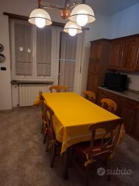 cucina in legno compreso elettrodomestici 