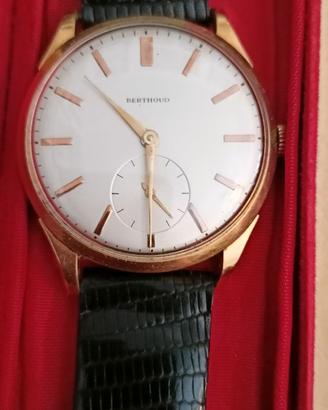 Orologio anni 60 BERTHOUD d' oro funzionante
