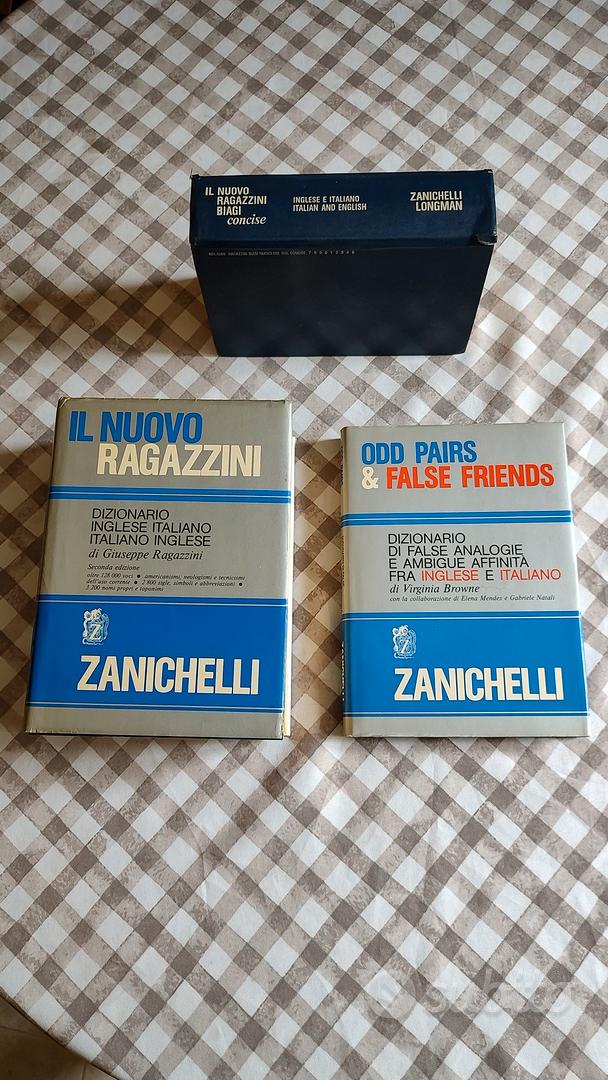 IL NUOVO RAGAZZINI DIZIONARIO INGLESE ITALIANO - Zanichelli