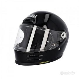 CASCO SHOEI GLAMSTER NERO LUCIDO