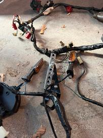 Cablaggio,faro post.,frecce,cruscotto Cafe Racer