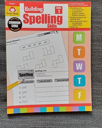 Libro inglese Building - Spelling Skills - Grade 1