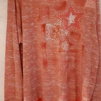 Maglioncino estivo arancio linea "Le Morbide" L