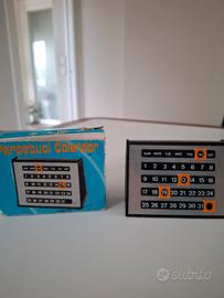 Calendario  perpetuo vintage 