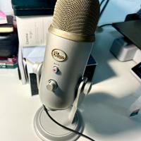 Microfono professionale Blue Yeti con pop filter